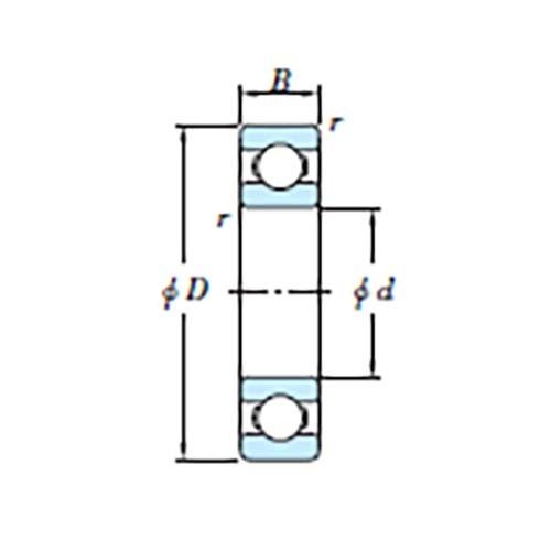 Deep Groove Ball Bearing Open Type (C3) - 6000 Series - AIMS Industrial Supplies