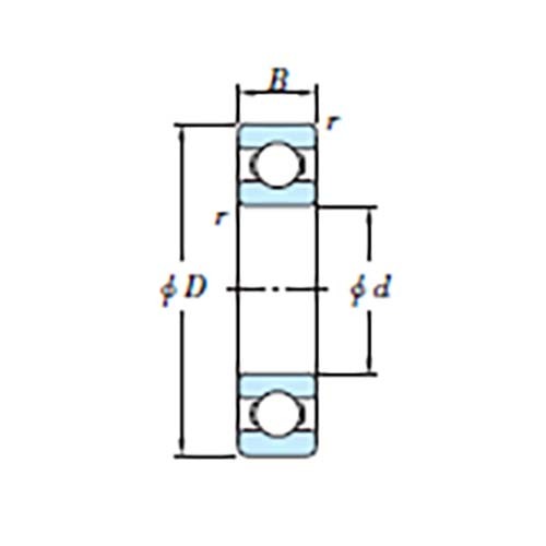Deep Groove Ball Bearing Open Type (C3) - 6000 Series2