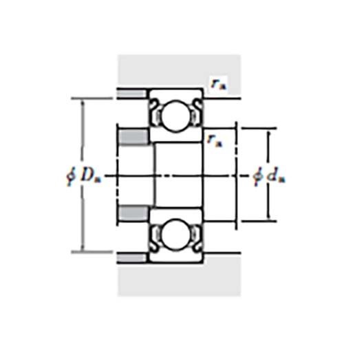 Deep Groove Ball Bearing Rubber Seal - 6300 Series - AIMS Industrial Supplies