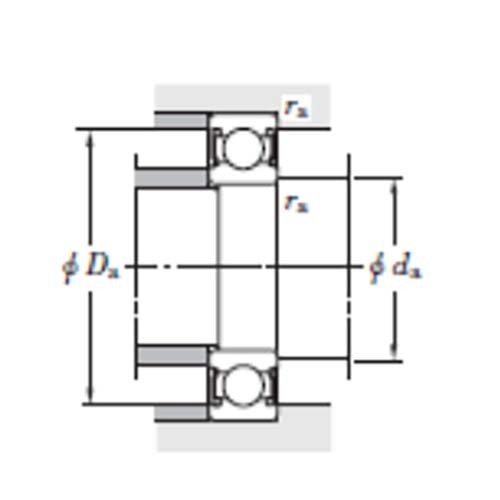 Deep Groove Ball Bearing Rubber Seal (C3) - 6000 Series - AIMS Industrial Supplies