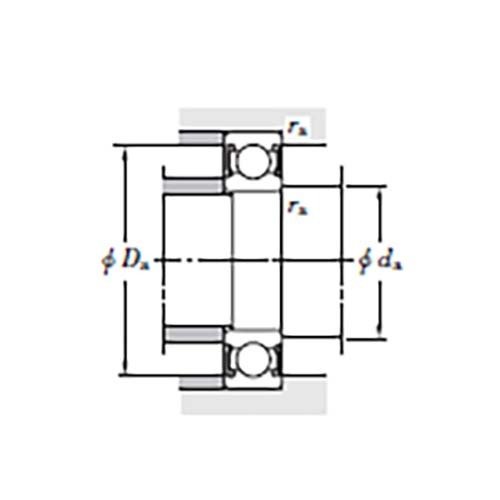 Deep Groove Ball Bearing Rubber Seal (C3) - 6200 Series - AIMS Industrial Supplies