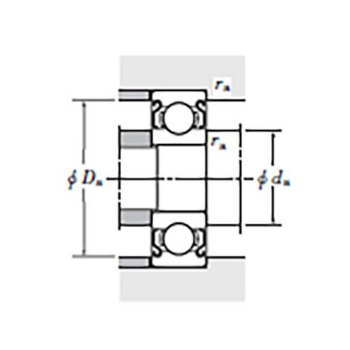 Deep Groove Ball Bearing Rubber Seal (C3) - 6300 Series3