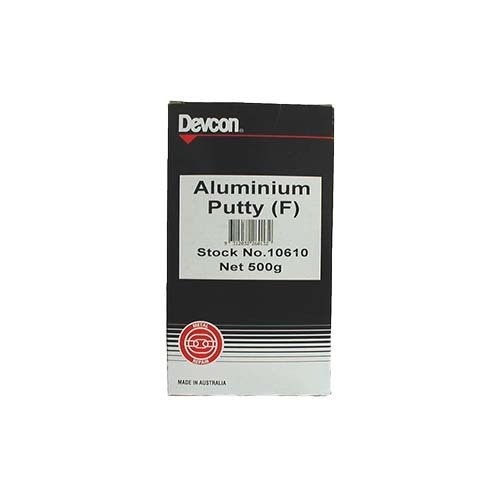 Devcon Aluminium-Filled Epoxy Putty(F) 500g - AIMS Industrial Supplies