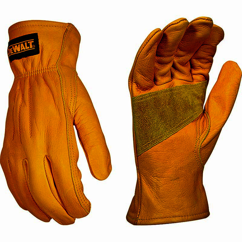 Dewalt DPG32L Premium Leather Riggers Gloves Large - Pack of 6