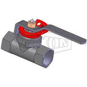 Dixon 08/062/102/00LOA 1" Ball Valve  Lockout Minsup F- NPTF x F- NPTF1