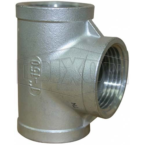 Dixon 1-1/4" (32mm) Equal Tee BSP Screwed Female 316 Stainless Steel