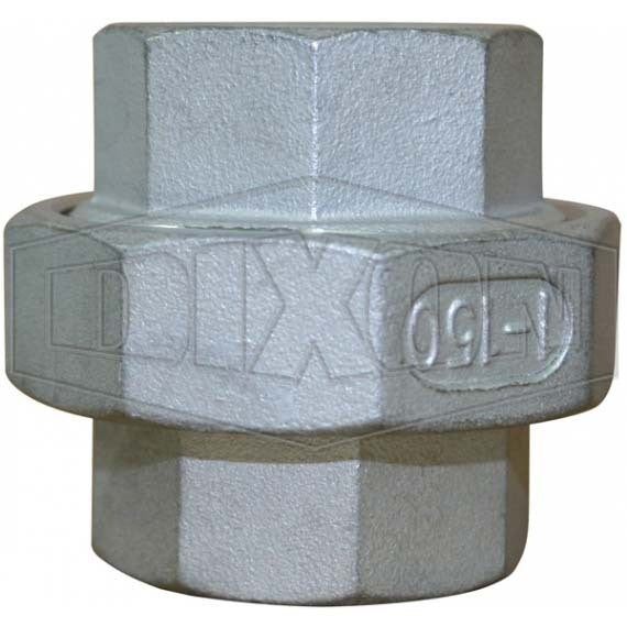 Dixon 1-1/4" (32mm) Screwed Union Female x Female BSP 316 Stainless Steel