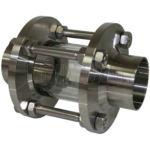 Dixon 1" Sight Glass In-Line Weld 316 Stainless Steel B54EBB-R100