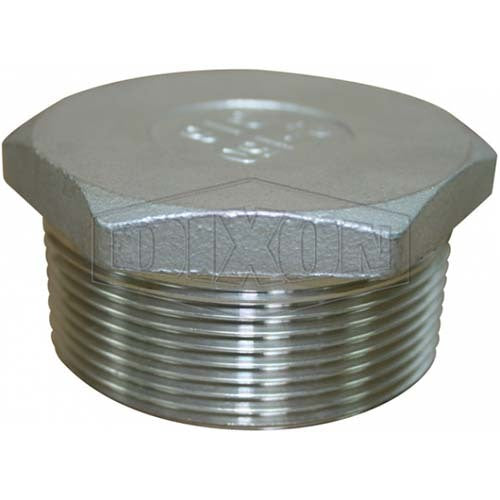 Dixon 1/2" Hex Plug BSP Screwed 316 Stainless Steel