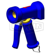 Dixon 1/2" Washdown Gun Heavy Duty 350psi BSP Flow Boss DWG050A - AIMS Industrial Supplies