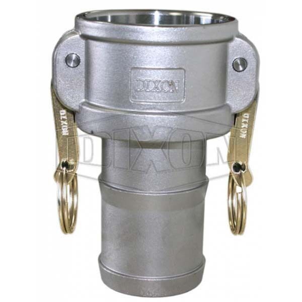 Dixon 15mm Aluminium Die Cast BSP Cam & Groove Type C Coupler x Hose Shank - Pack of 31