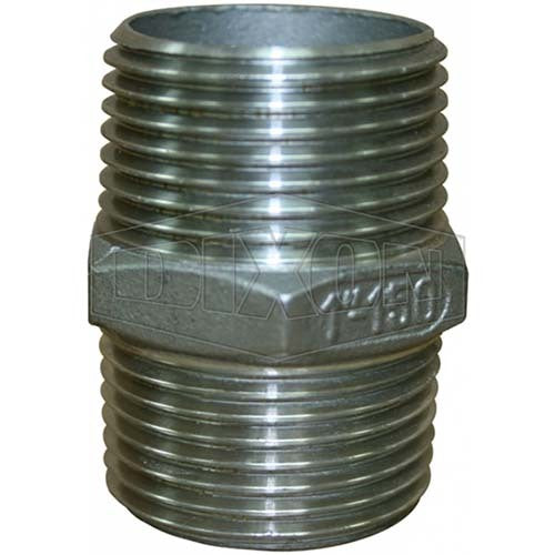 Dixon 2" Hex Nipple BSP Screwed 316 Stainless Steel