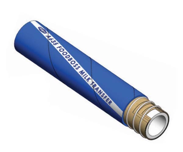 Dixon 20mm x 20m Rubber Foodboss Milk Food & Beverage S/D Hose Blue A635020020