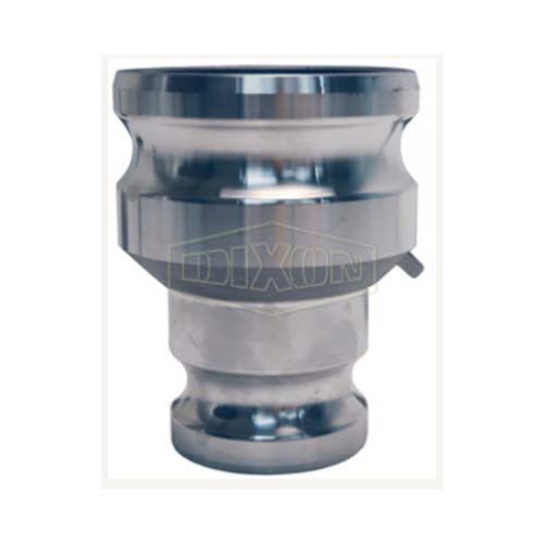 Dixon 50 x 75mm 316 Stainless Steel Cam & Groove Spool Adaptor Type AA 2030-AA-SS