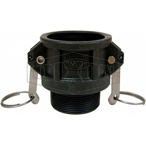Dixon 50mm Polypropylene Cam & Groove Type B Coupler x Male BSP PPB200A