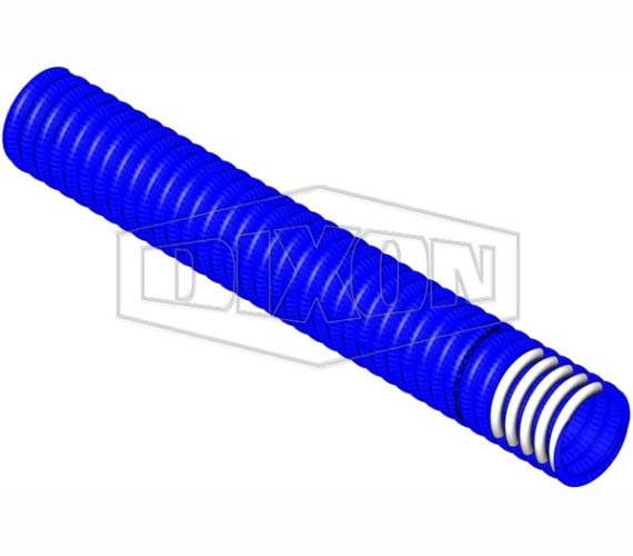 Dixon 51.1mm x 20m PVC Medium Heavy Duty Petrol & Oil Suction Hose Blue AUS050BHD020