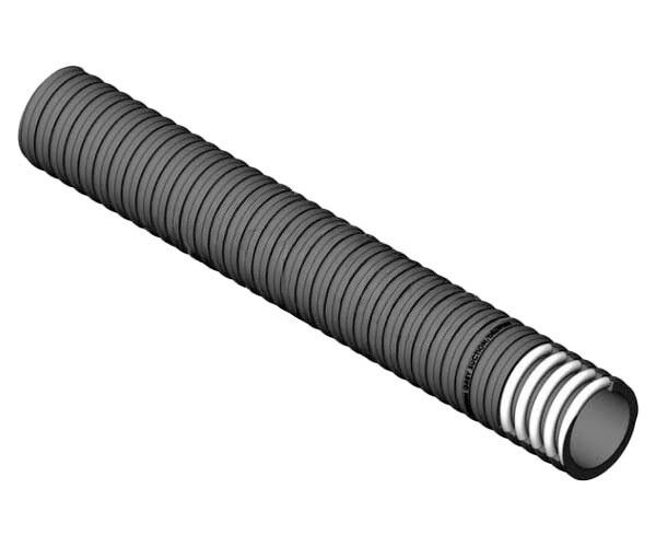 Dixon 64.4mm x 5m Heavy Duty Premium Grey PVC Suction Hose AUS065G