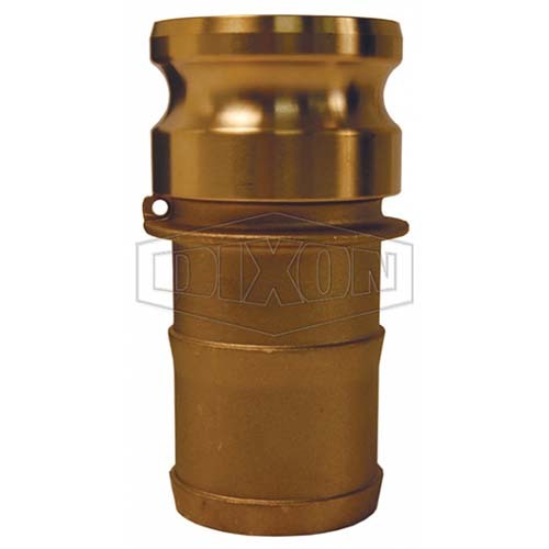 Dixon 65mm Brass Standard BSP Cam & Groove Type E Adaptor x Hose Shank