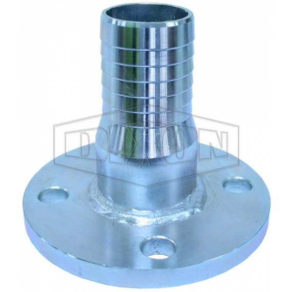 Dixon 65mm Combination Nipple Table E Flanged Hosetail -  Steel - FSTE2501