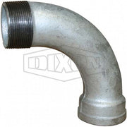 Dixon 90° Screwed M/F Bend BSP Galvanised Malleable Iron1