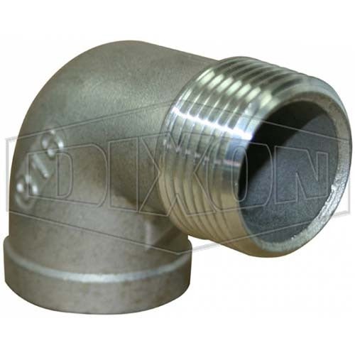 Dixon 90° Street Screwed Elbow M/F 316 Stainless Steel - AIMS Industrial Supplies