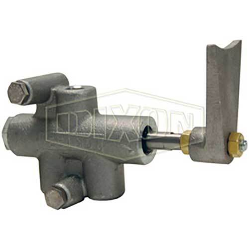 Dixon Air Interlock Valve Paddle Plunger Pneumatic - Aluminum, Baylast Seal - AIMS Industrial Supplies