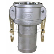 Dixon Aluminium Die Cast BSP Cam & Groove Type C Coupler x Hose Shank - AIMS Industrial Supplies