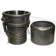 Dixon Aluminium Scroll Tail Camlock Type C Coupler x Hose Shank W/ Ferrule1