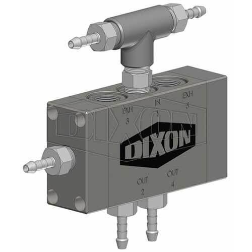 Dixon Anfo Loader Remote Control Pilot Valve Assembly Stainless Steel1