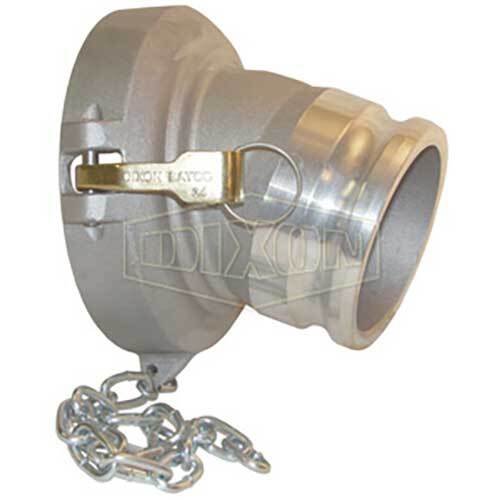 Dixon API Drop Adaptor 3" - Aluminium (Without Sight Glass)