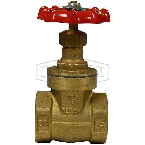 Dixon Brass Gate Valve DZR Tested Screwed Female BSP - AIMS Industrial Supplies
