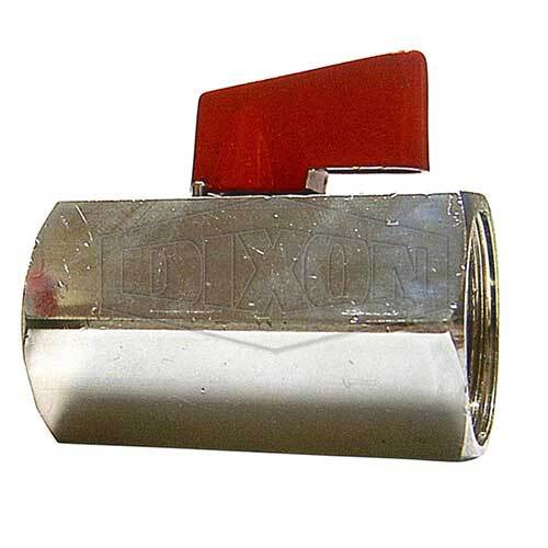 Dixon Brass Mini Ball Valve Female BSP x Female BSP - AIMS Industrial Supplies