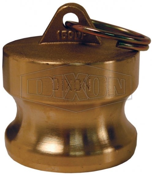 Dixon Brass Standard BSP Cam & Groove Type DP Dust Plug - AIMS Industrial Supplies