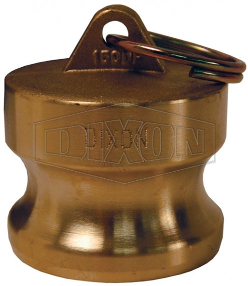 Dixon Brass Standard BSP Cam & Groove Type DP Dust Plug1