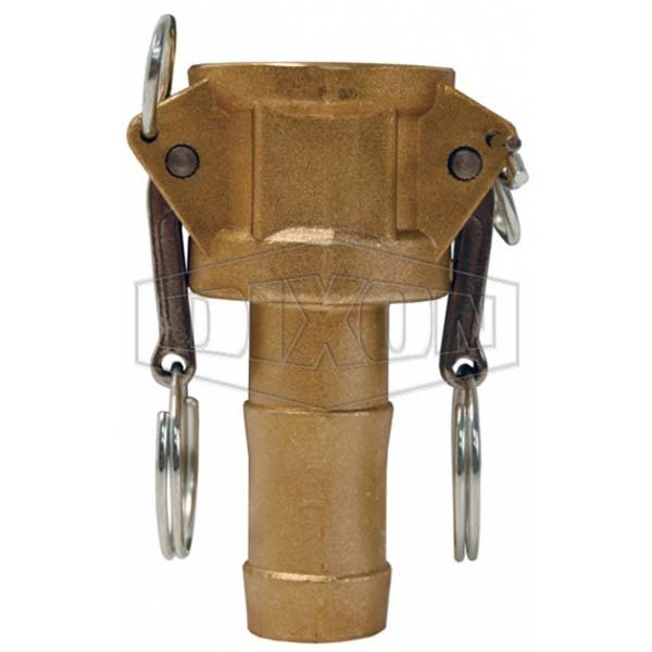 Dixon Bronze Sand Cast BSP Cam & Groove Type C Coupler x Hose Shank - AIMS Industrial Supplies