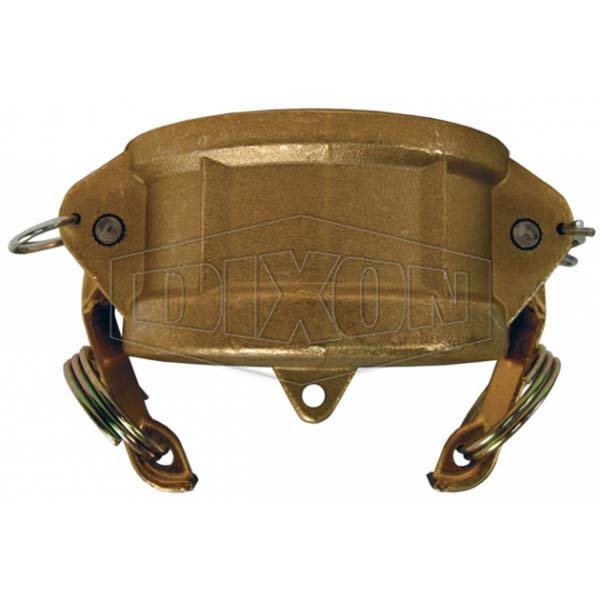 Dixon Bronze Sand Cast Standard BSP Cam & Groove Type DC Dust Cap - AIMS Industrial Supplies