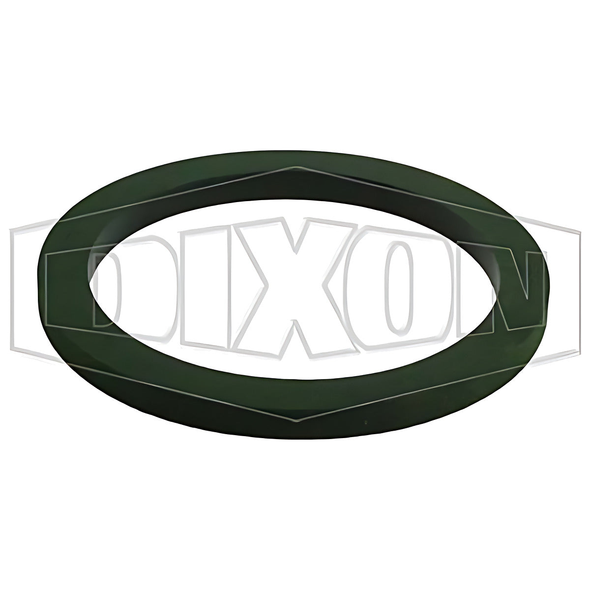 Dixon Cam & Groove Gasket FKM Black/1 Yellow Stripe, 15 mm to 200 mm