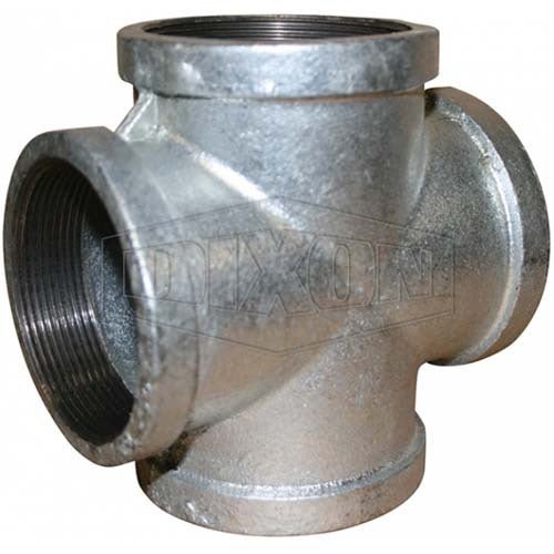Dixon Cross BSP Screwed Galvanised Malleable Iron - AIMS Industrial Supplies