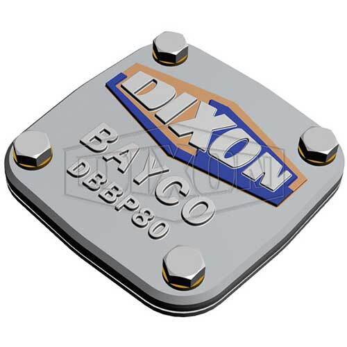 Dixon Dip / Fill Blank Plate Kit - Aluminum - AIMS Industrial Supplies