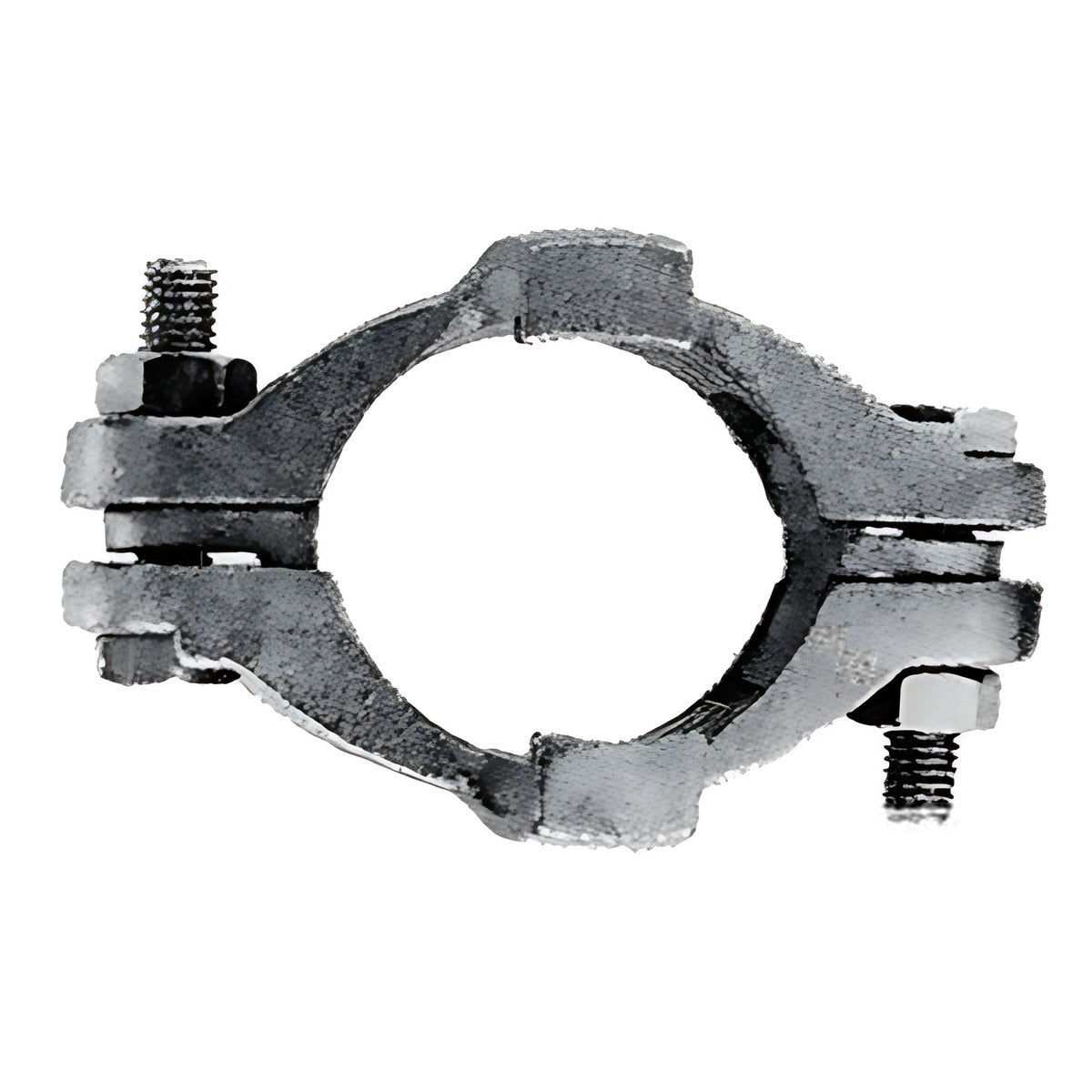 Dixon Double Bolt Hose Clamp With Safety Claw Malleable Iron, 3/4" to 1"
