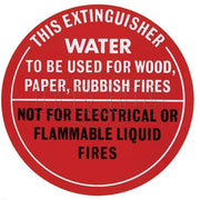 Dixon EXT-WATERSIGN 190mm x 190mm 	Water Identification Sign1