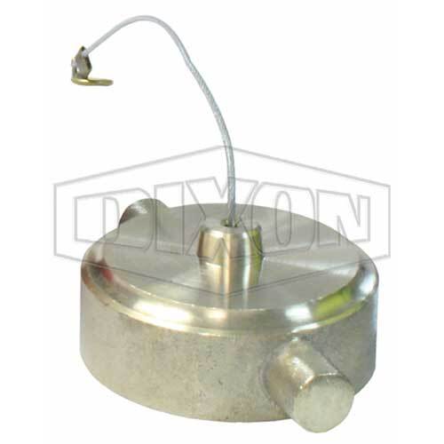 Dixon Fire Hydrant Landing Valve Cap QLD- QRT Brass