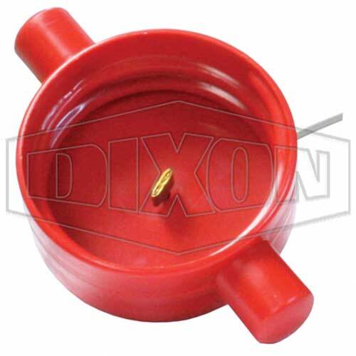 Dixon Fire Hydrant Landing Valve Cap QLD- QRT Plastic