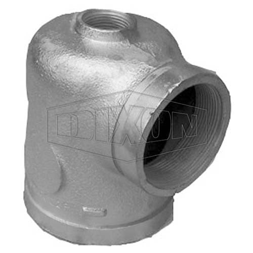 Dixon Grooved Hydrant Hose Reel End Run Tee 4" x 3" x 2-1/2" x 1" - AIMS Industrial Supplies