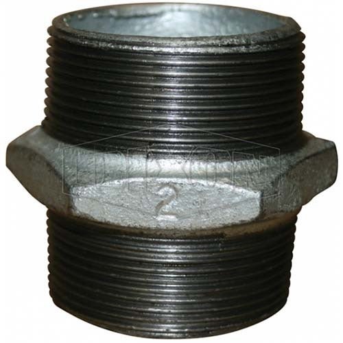 Dixon Hex Nipple BSP Galvanised Malleable Iron - AIMS Industrial Supplies