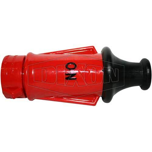 Dixon Hose Reel Twist Spray Nozzle 3/4" Thread Size Rubber Gasket - AIMS Industrial Supplies