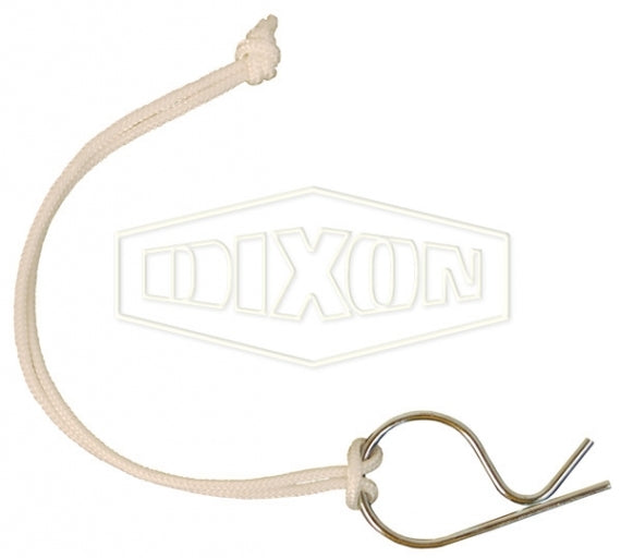 Dixon Lanyard with Carbon Steel Clip for Boss-Lock Couplings1