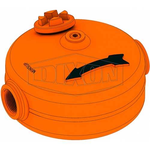 Dixon Minsup Air Operated Lubricator 1" BSP Adjustable Jet1