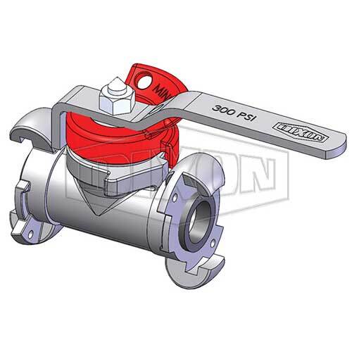 Dixon Minsup Lockout Econovalve Surelock Ball Valve - AIMS Industrial Supplies