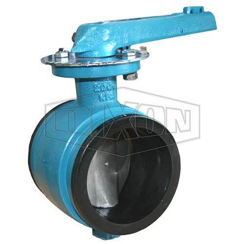 Dixon Minsup Shouldered Butterfly Valve Lever Operated1